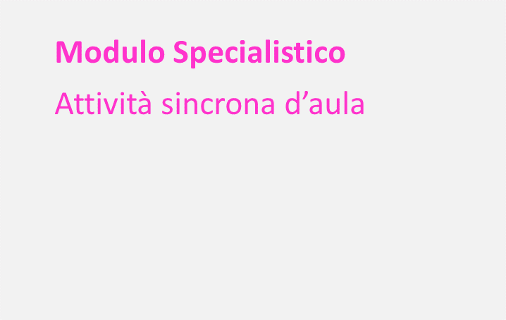 Specialistico